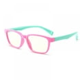 thumbnail image 1 of Maynos Anti Blue Light Glasses for Kids Computer Glasses,UV Protection Anti Glare Eyeglasses Video Gaming Glasses for Children,Pink Green, 1 of 15