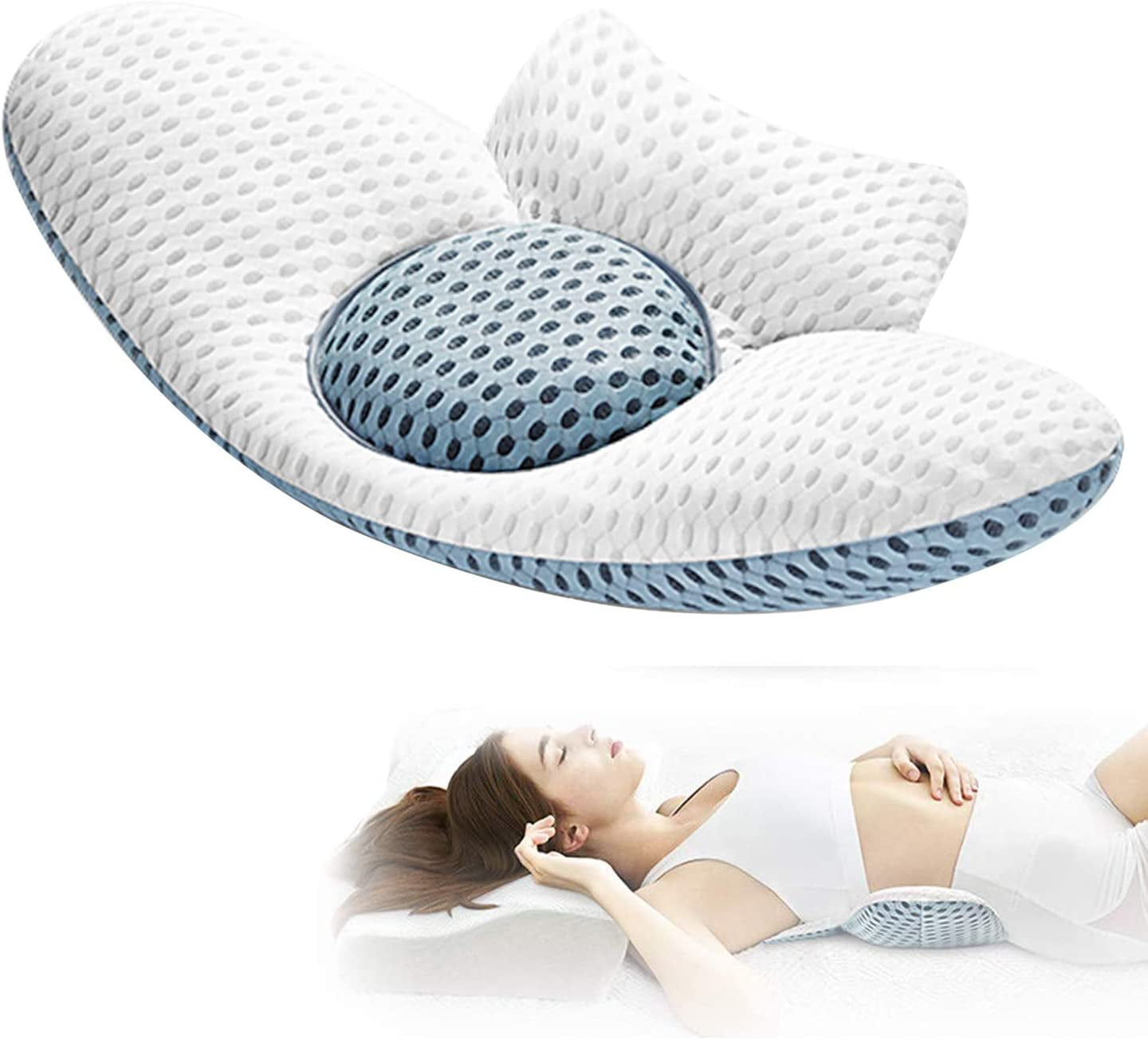 3D Back Support Lumbar Pillow Lumbar Pillow Sleeping Pad Support Pad  Cushion sleeping lumbar support Bedding Sets