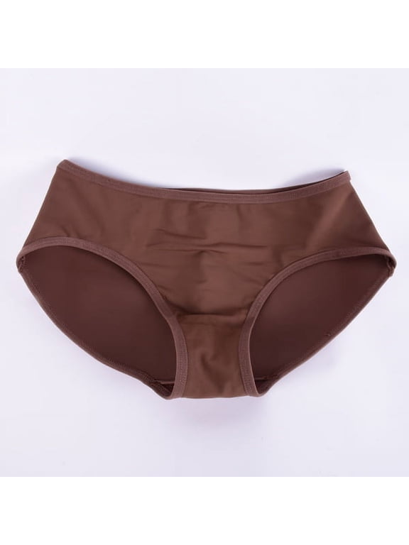 Maynos Women Seamless Butt Lifter Padded Butt Hip Enhancer Shaper Panties Underwear,S-XL Coffee Btown