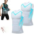 thumbnail image 1 of Maynox Vitaboost Compression Shirt, New Version Ionic Shaping Sleeveless Vest for Men Build Perfect Body, 1 of 8