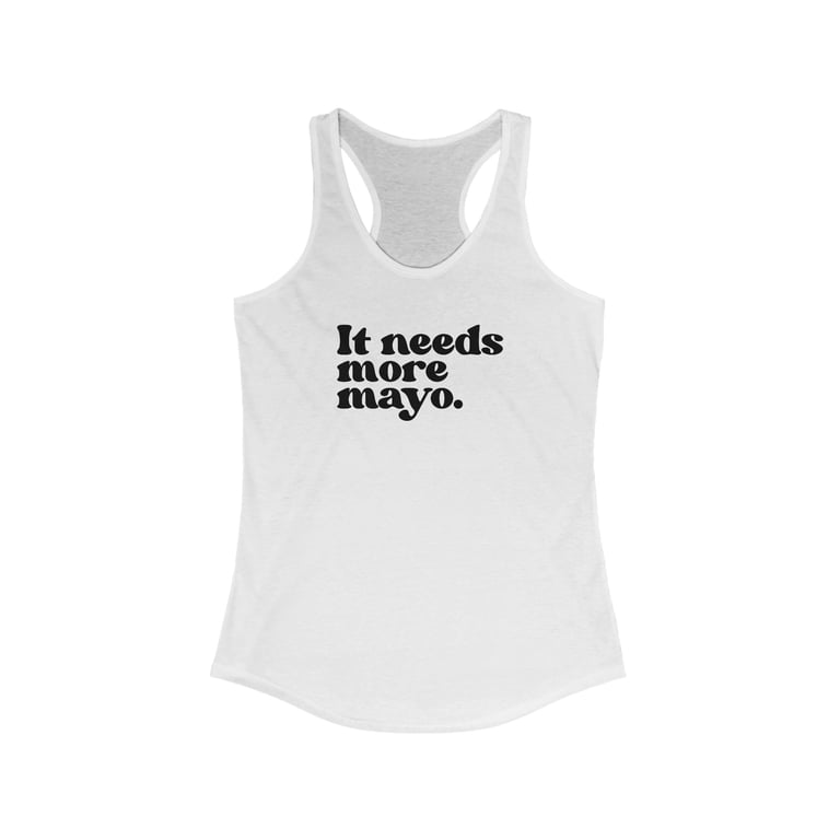 Mayo Addict Retro Mayonnaise Lover Tank Top Gifts Shirt Womens