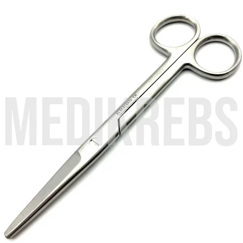 Mayo Dissecting Scissor Straight W/ Chamfered Blades 14 Cm - 5 1/2'' O.R. Grade