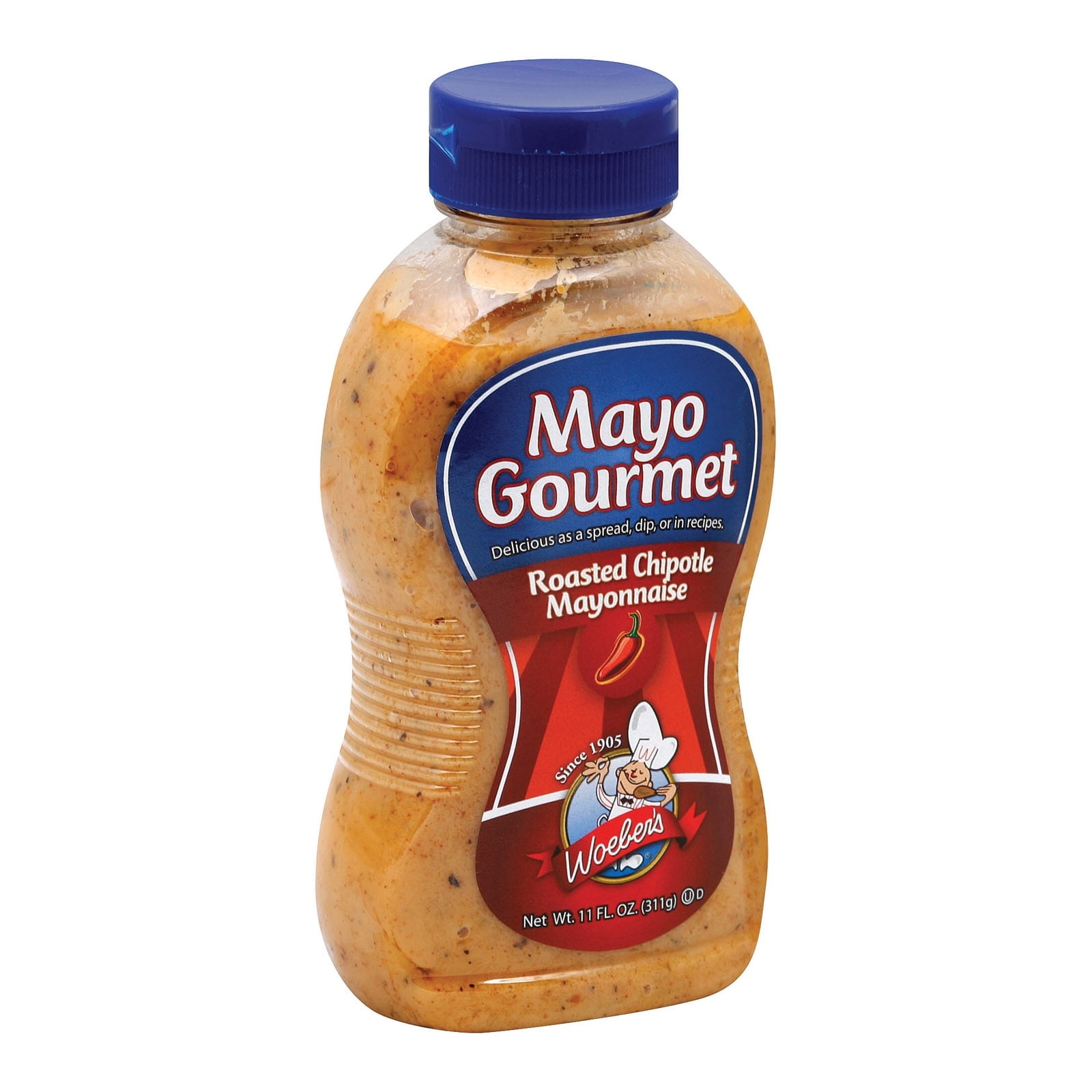 Mayo Gourmet Roasted Chipotle Mayonnaise - Case of 6 - 11 oz.