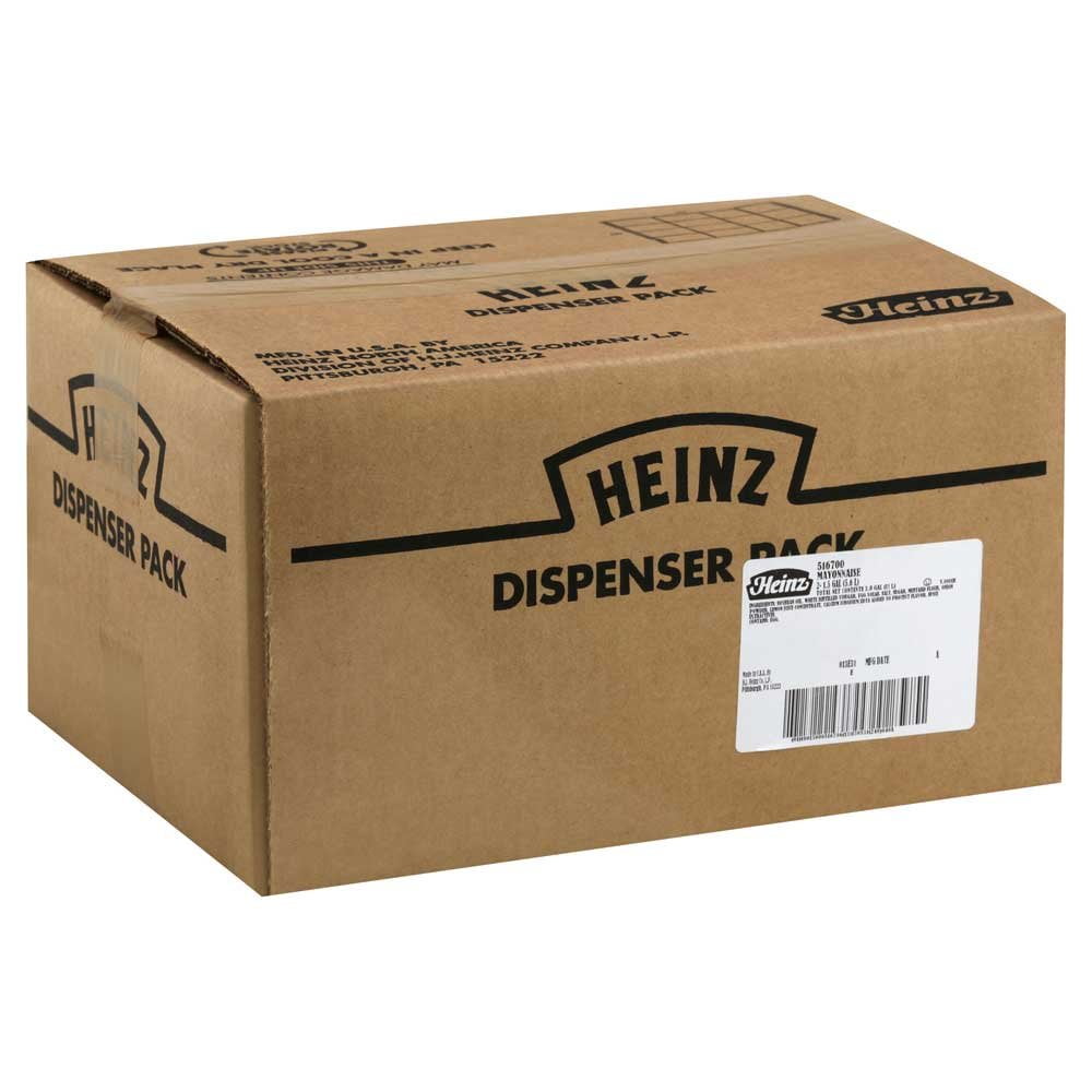 Mayonnaise, Disposable Pack,1.5 Gallon -- 2 Case