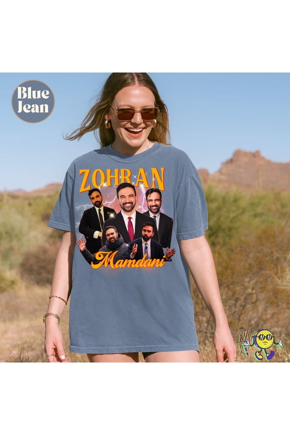 Mayor Zohran Mamdani Rap Tee Y2k GenZ NYC Mayoral Race Victory shirt