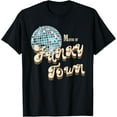 Mayor Of Funky Town Retro Vintage 70s Disco Ball T-Shirt - Walmart.com