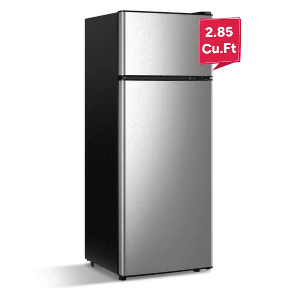 Mayoume 2.85 Cu.Ft Mini Fridge with Freezer, Mini Refrigerator with 7 ...