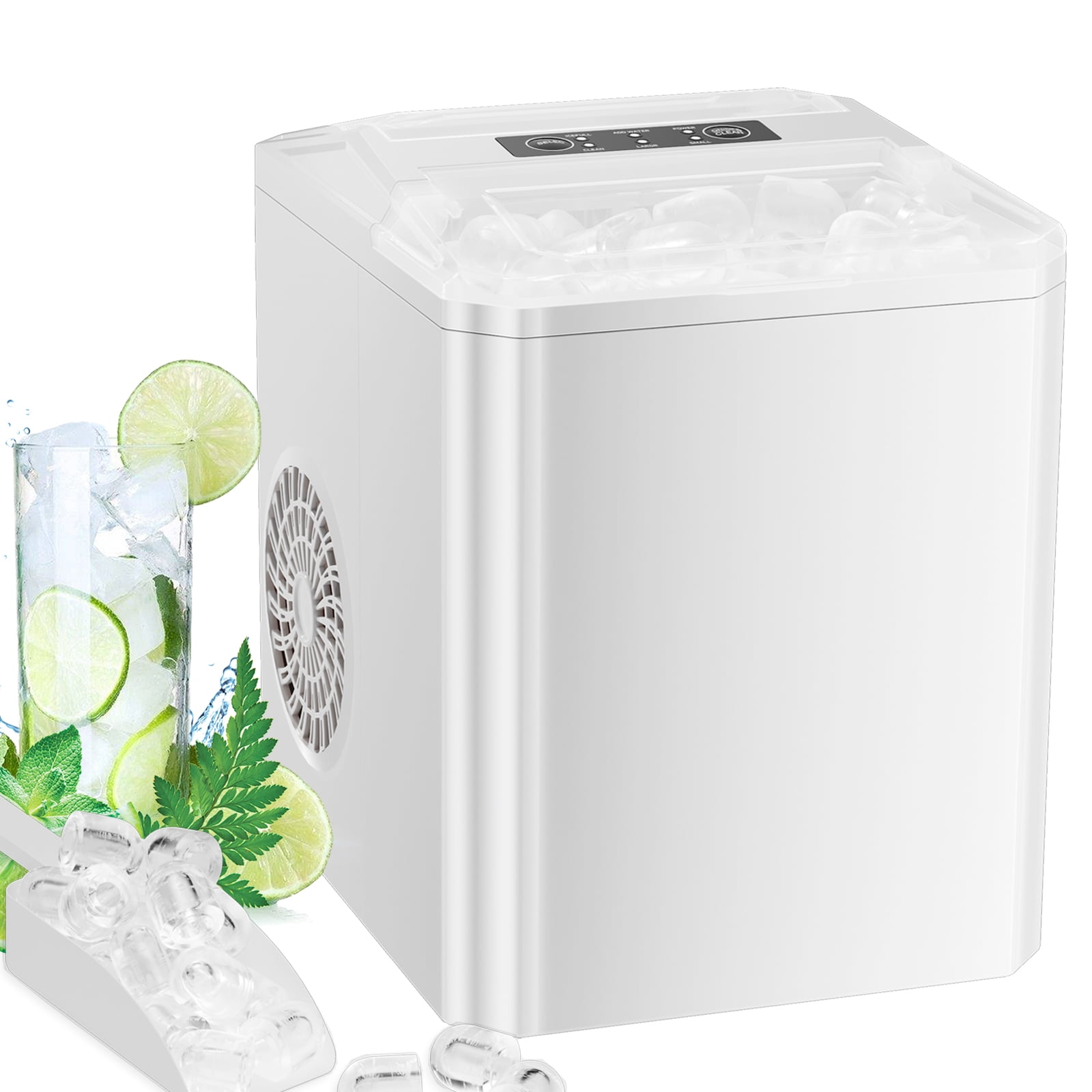 Mayoume Countertop Ice Maker, Portable Ice Machine SelfCleaning, 9