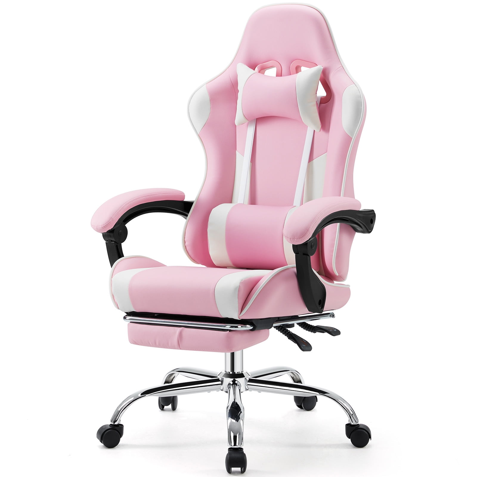 Mayoume Video Game Desk Chair Ergonomic Computer Chair with Footrest