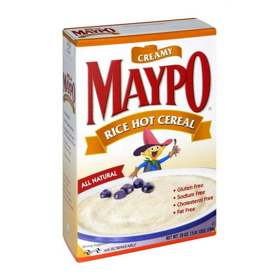 Maypo All Natural Creamy Rice Hot Cereal, 28 oz - Case of 12