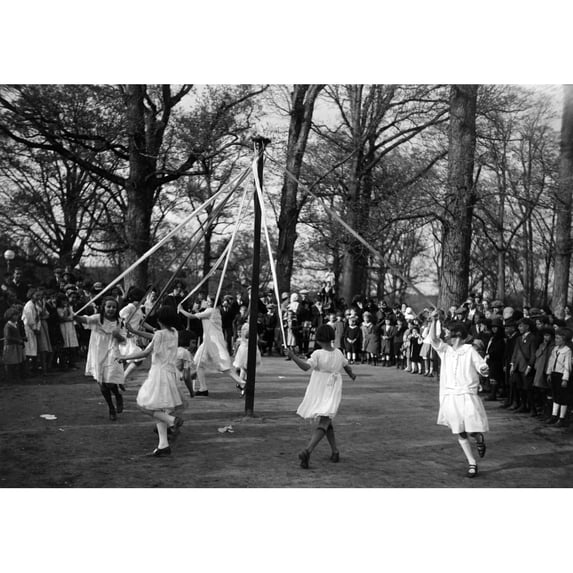 Maypole Dance, 1924 Poster Print by Science Source (24 x 18)