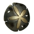 thumbnail image 1 of Mayrich 15 inch Sparkling Glossy Metal Sand Dollar Wall Hanging Sculpture, 1 of 3