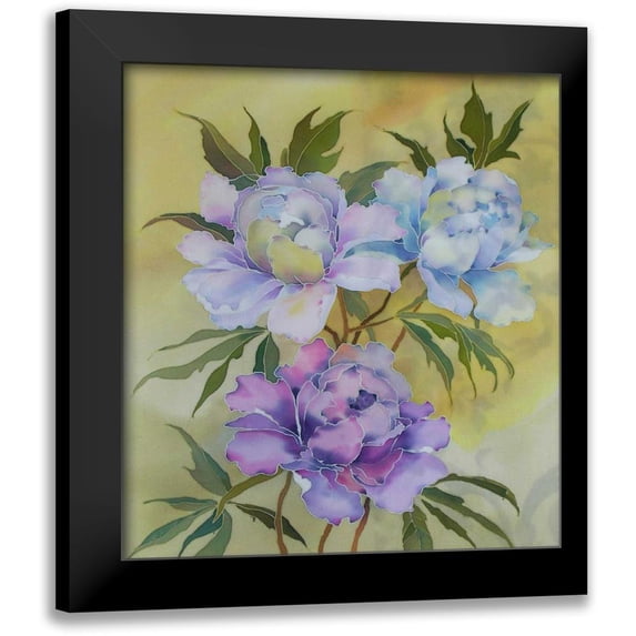 Mayskaya, Alisa 15x16 Black Modern Framed Museum Art Print Titled - Soft Floral