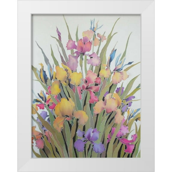 Mayskaya, Alisa 25x32 White Modern Wood Framed Museum Art Print Titled - Floral Classico