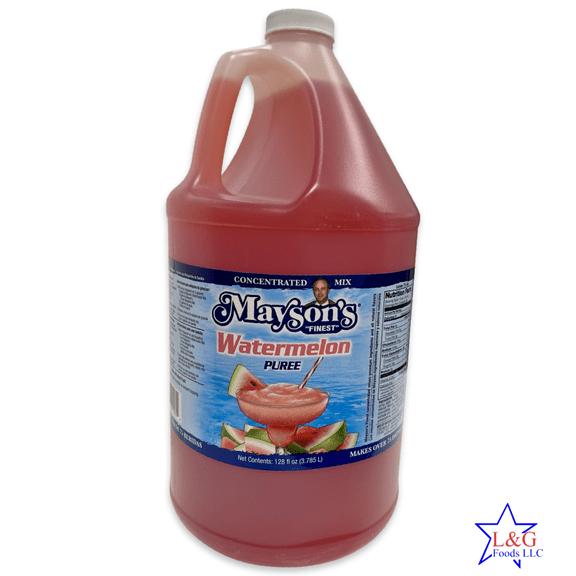 Mayson's - Watermelon Puree (Restaurant Style) 1 Gallon, makes 75+ Drinks