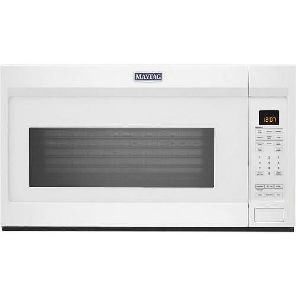 Maytag 1.9 Cu. Ft. OvertheRange Microwave with Sensor Cooking and Dual Crisp White