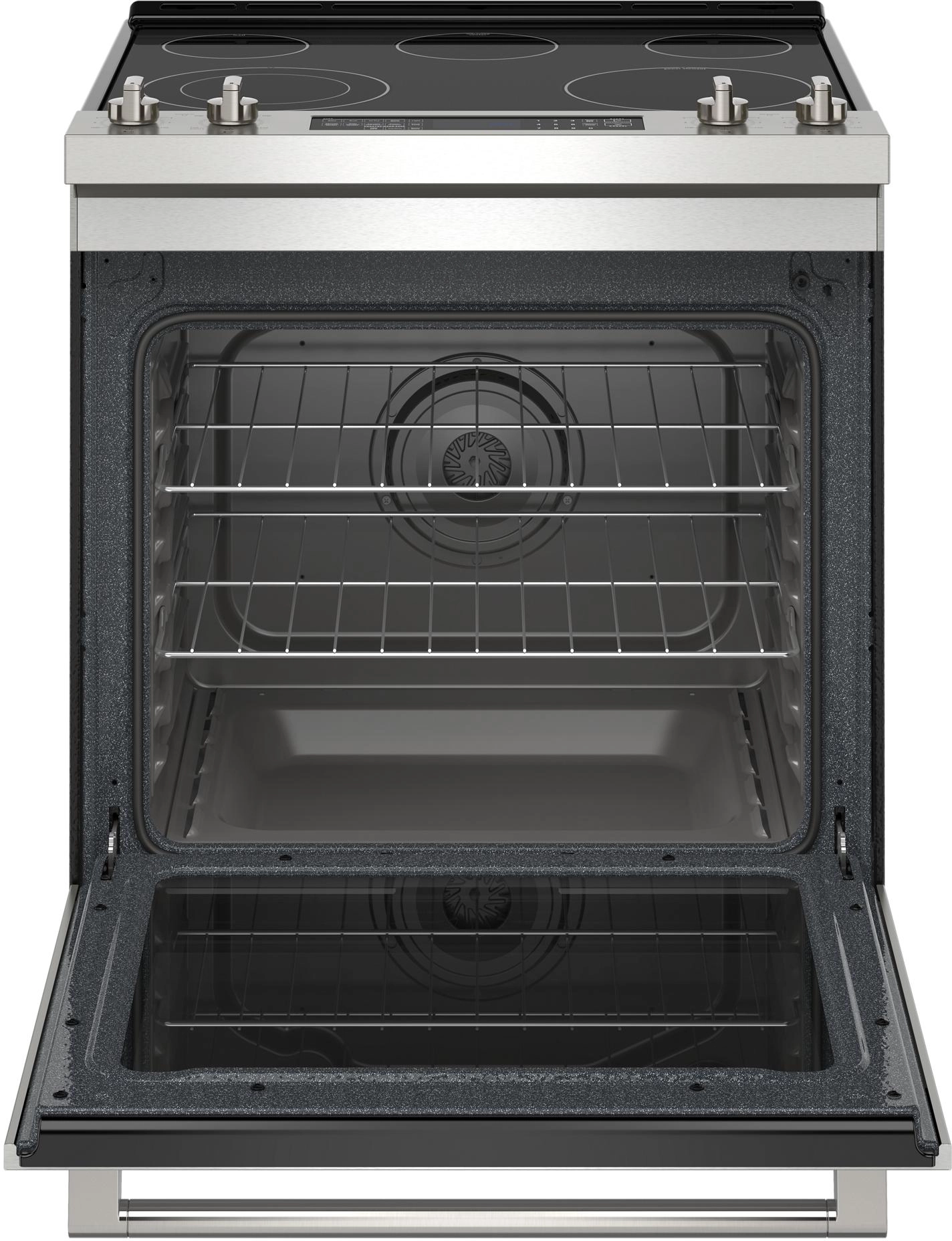 Maytag Electric Slide In Range Fingerprint Resistant Stainless Steel ...