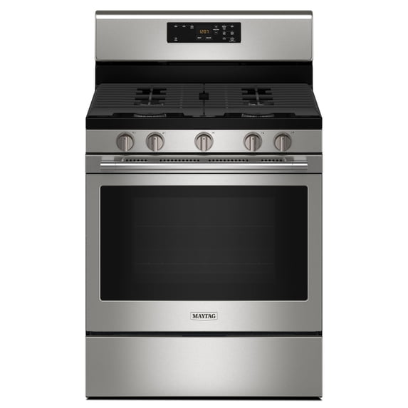 Maytag Gas Freestanding Range Fingerprint Resistant Stainless Steel MGR6600PZ