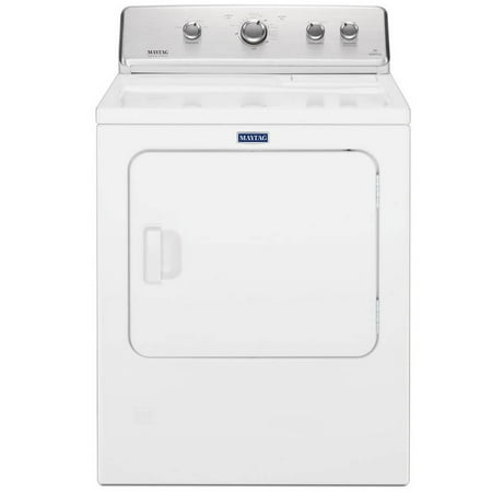 Maytag - 7 Cu. Ft. Gas Dryer with Wrinkle Control Cycle - White