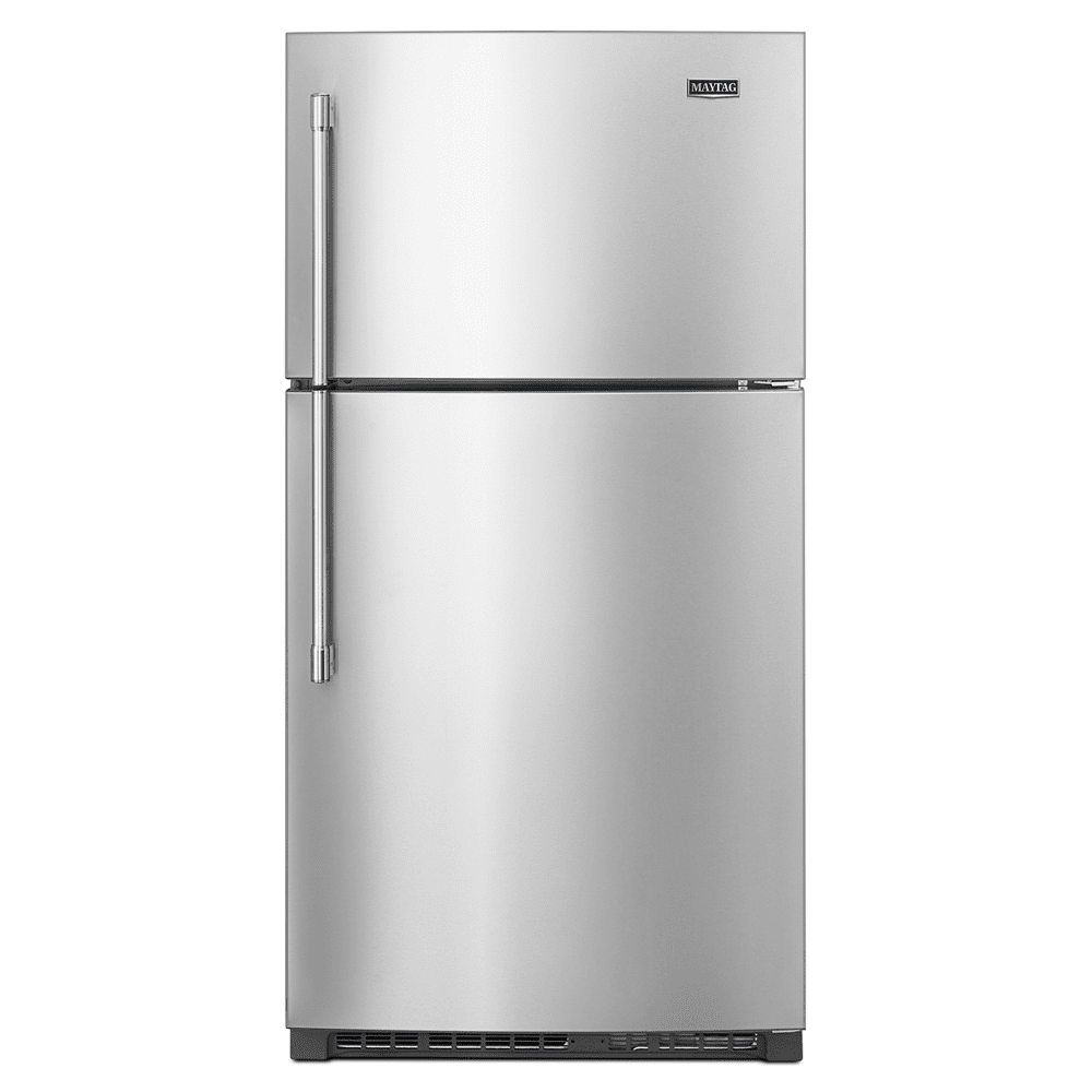 Stainless Steel 21.2 Cu. Ft. Top-Freezer Refrigerator with Ice Maker