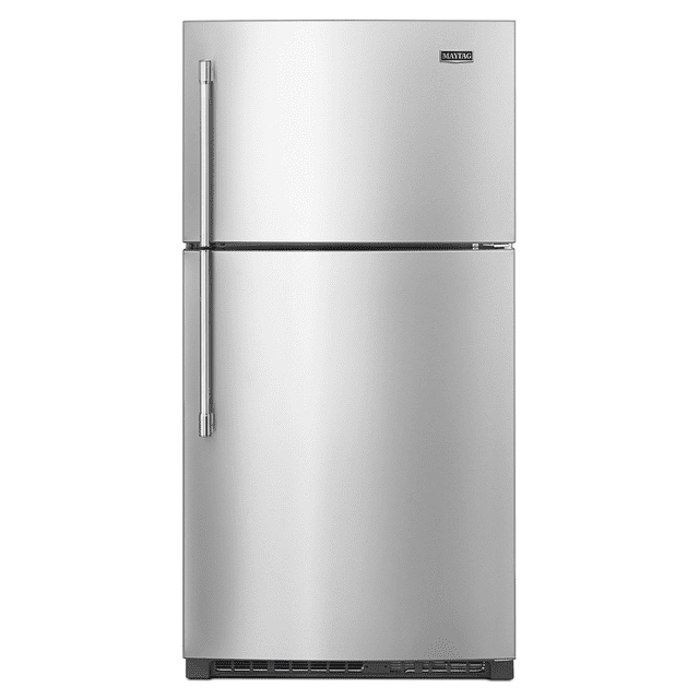Maytag Mrt711smf 33" Wide 21.24 Cu. Ft. Top Mount Refrigerator - Stainless Steel