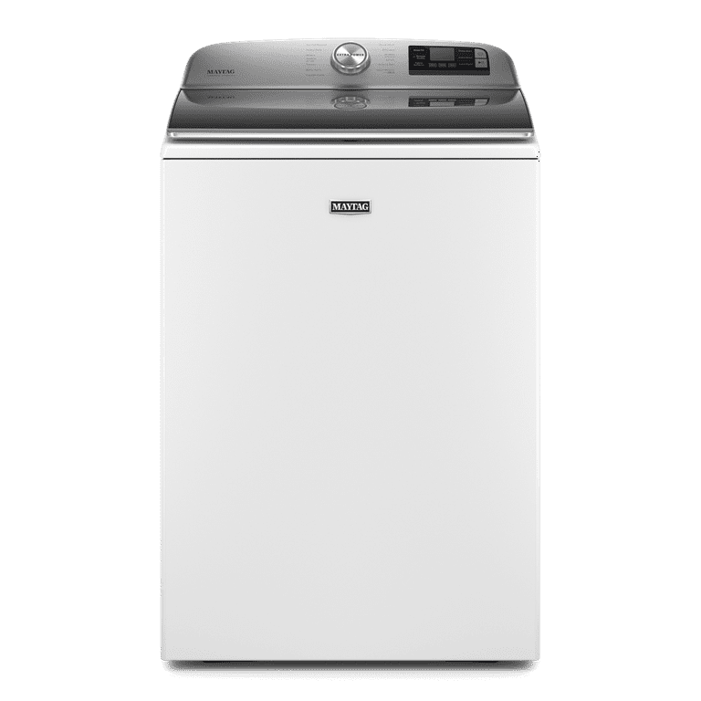 Maytag Smart Top Load Washer with Extra Power 5.2 Cu. ft. White MVW7230HW