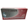 thumbnail image 1 of Maytex Ultra Safety Powder-Free Nitrile Gloves, Extended Cuff, Extra Thick, 50 Gloves Per Box, Size XXL, 1 of 4