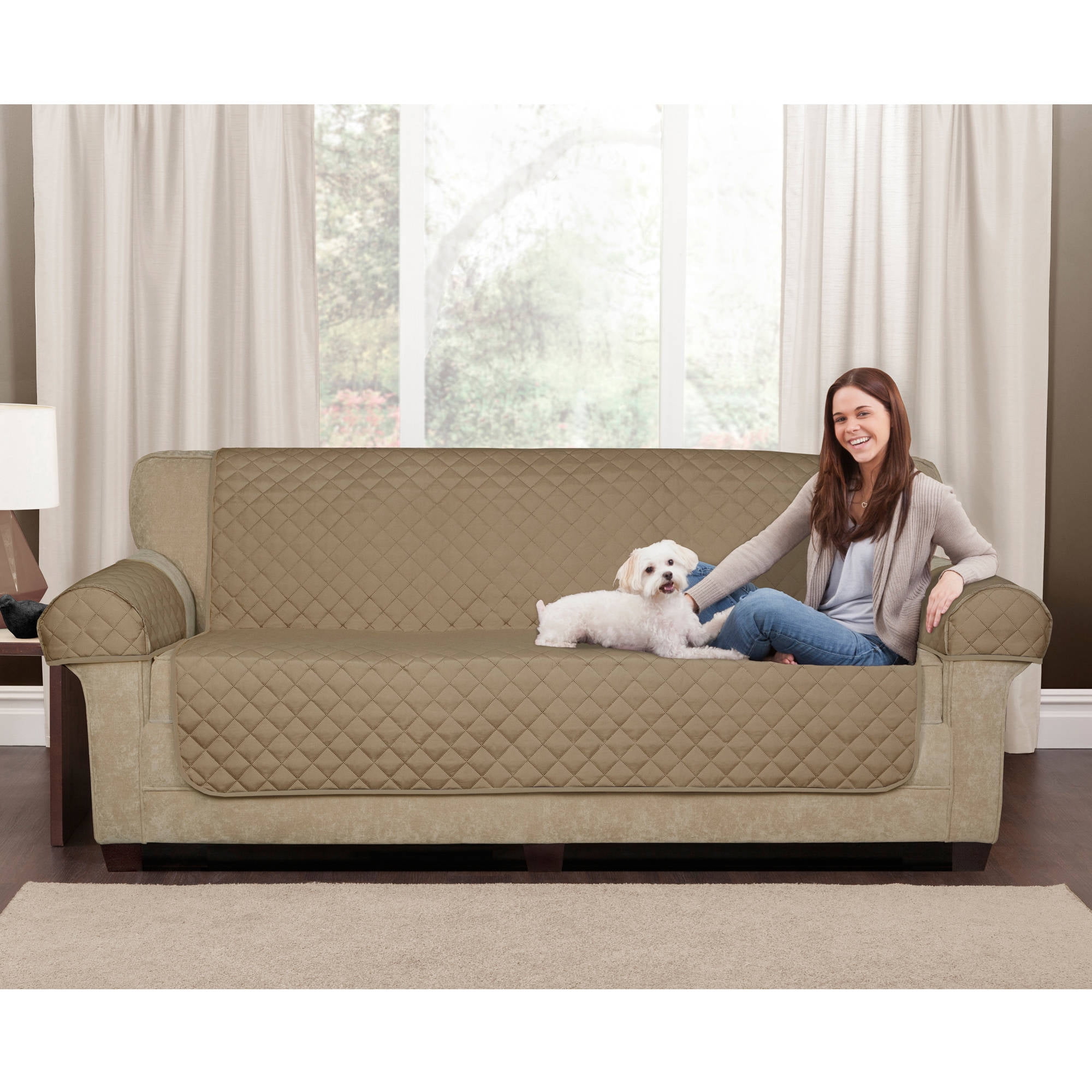 Maytex Waterproof Non Slip 3 Piece Loveseat Pet Cover Furniture Protector Walmart