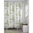 thumbnail image 1 of Maytex Zen Garden PEVA Shower Curtain, Waterproof, 70" x 72", Green and White, 1 of 5
