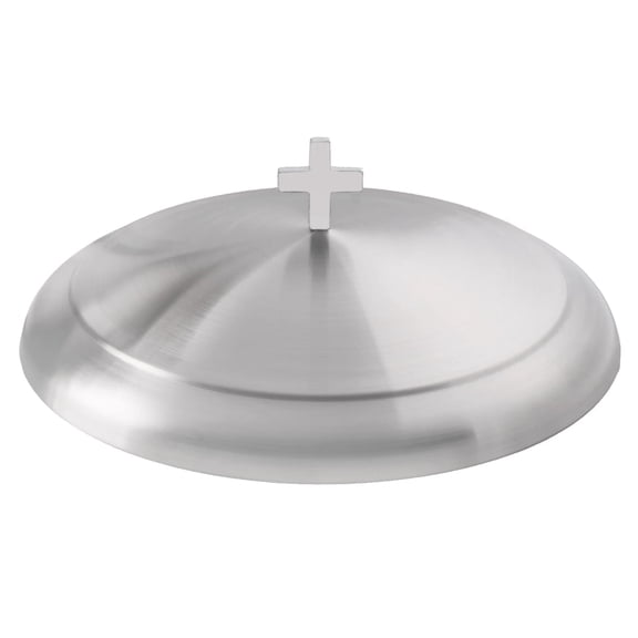 Mayur Exports Communion Ware Stainless Steel Holy Wine Serving Tray Cover- Satin Matte Finish