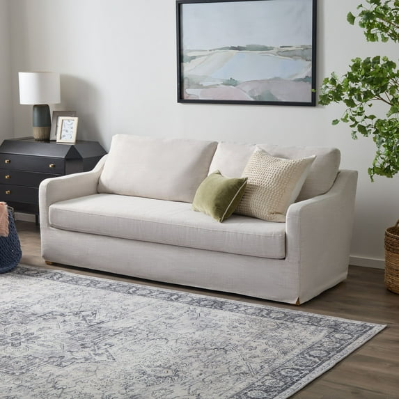 Mayview Alex Slipcover Sofa, Cream