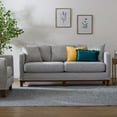 thumbnail image 1 of Mayview Barrett 85" Upholstered Wood Base Sofa, Gray, 1 of 8