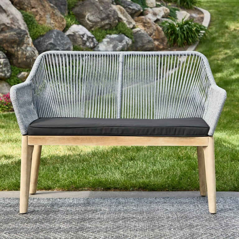 Outdoor rope loveseat hotsell