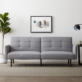 Mayview Upholstered Wood Base Sofa and Ottoman, Oat 