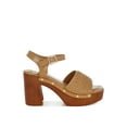 thumbnail image 1 of Mazaro Raffia Chunky Sandals, 1 of 10