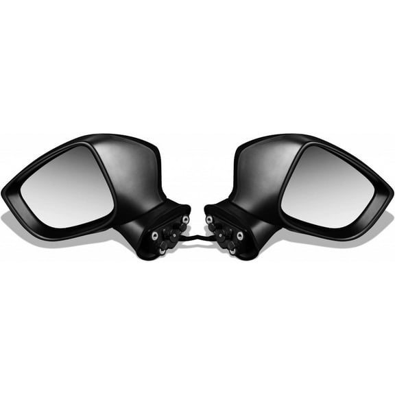 For Mazda 3 2014 15 16 17 2018 Door Mirror Driver and Passenger Side | Pair | Power | Heated | w/ Signal | Replacement For BJS8-69-1G7, BJS8-69-1G1 | MA1320180, MA1321180