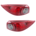 thumbnail image 1 of For Mazda 3 2014 15 16 17 2018 OEM Tail Light Assembly Driver and Passenger Side | Pair | Outer | Sedan | Replacement For MA2804117, MA2805117 | 191275516362, BHN151160B, BHN151150B, 1 of 4