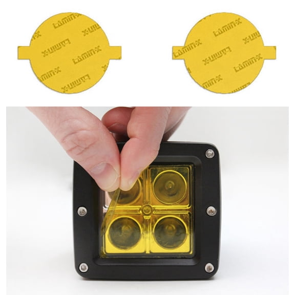 Mazda 3 Hatchback (04-06) Yellow Fog Light Covers