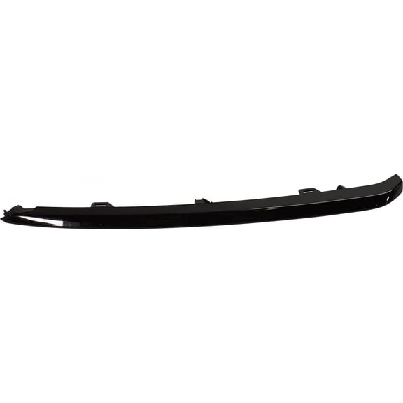 For Mazda 6 2018 2019 2020 2021 Bumper Cover Molding Passenger Side | Front | Lower | Protector | Gloss Black | ABS Plastic | Replacement For MA1047107 | GSH750121