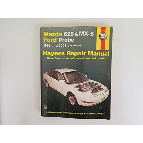 Pre-Owned Mazda 626 and MX-6 Ford Probe Automotive Repair Manual (Paperback) by Jay Storer, John H Haynes