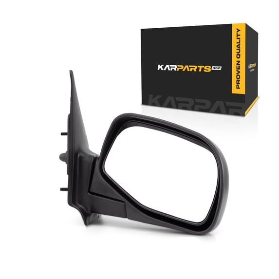 For Mazda B2500 1998 1999 2000 2001 Door Mirror Passenger Side | Manual Glass | Manual Folding | Non-Heated | Paintable | Paddle Type | Countour Style | Replacement For FO1321165 | 1F7069120