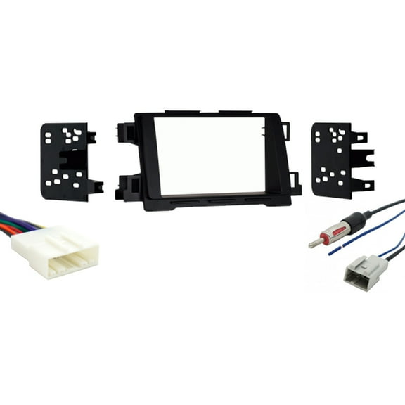 Mazda CX-5 2016 Double DIN Stereo Harness Radio Install Dash Kit Package New