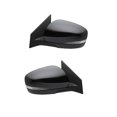 thumbnail image 1 of For Mazda CX-9 2013 Door Mirror Driver & Passenger Side Pair | Rear | Power View | Outer | Heated | w/Blind Spot Detection | 12V | w/Auto-Tilt Mirrors | w/Cover | Paint To Match | MA1320221, MA132122, 1 of 3