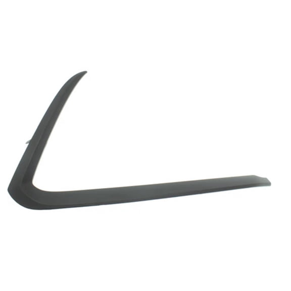 For Mazda CX-9 2016 17 18 19 20 21 2022 Bumper Molding Passenger Side | Front | Textured Black | Plastic | Replacement For MA1047102 | TK4850120A, S0721U201AP0N