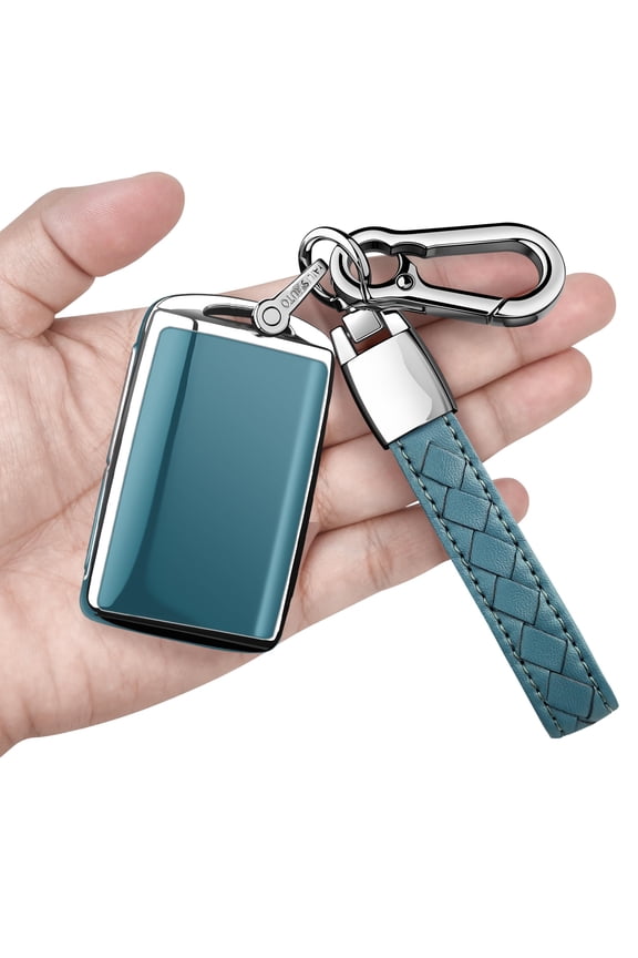 Mazda Key Fob Cover with Keychain Case - 360 Protection for Mazda 3, CX-5, CX-30, CX-9