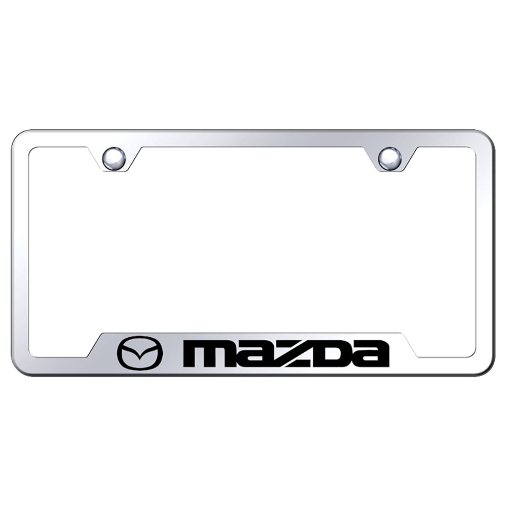 Mazda license plate deals frame