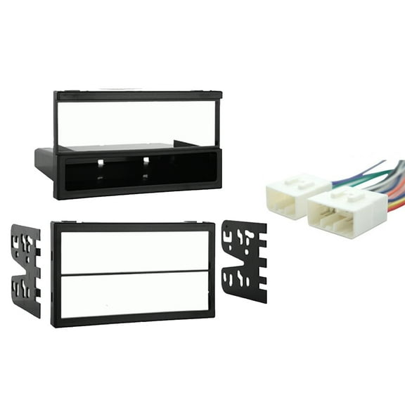 Mazda MX-5 Miata 1999-2000 Single or Double DIN Stereo Radio Install Dash Kit