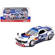 Mazda RX-7 FD3S RHD #123 "Pandem Rocket Bunny MADBUL Gen 7.3" White & Blue w/Graphics 1/64 Diecast Model Car by Inno Models