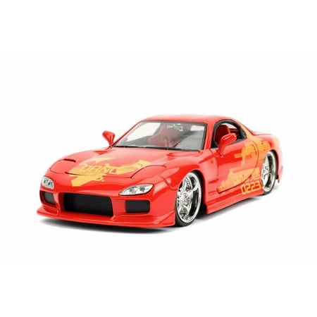 Mazda RX-7 Hardtop, Fast & Furious - Jada 30747 - 1/24 scale Diecast Model Toy Car