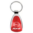 thumbnail image 1 of Mazda RX-8 Keychain & Keyring - Red Teardrop, 1 of 2